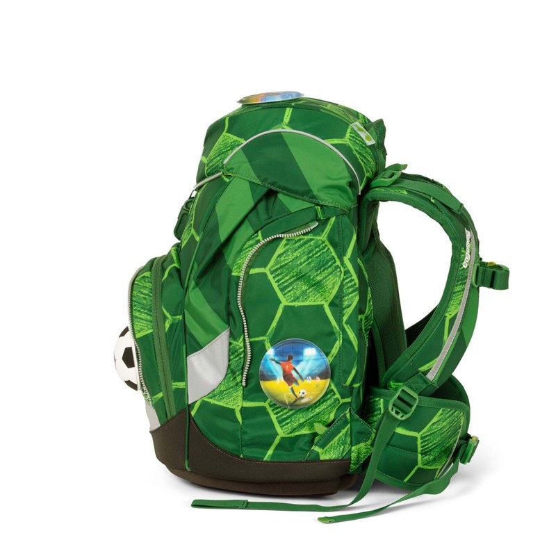 Ergobag Skoletaskesæt Pack Eco Hero Grøn mønster 3