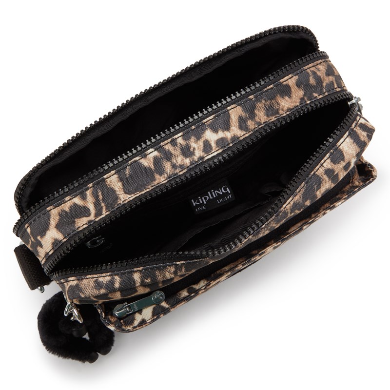 Kipling Crossbody Abanu M Leopard 3