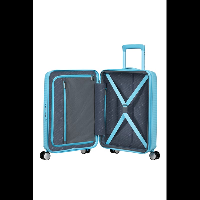 American Tourister Resväska soundbox Blå/Ljusblå 67 Cm 3