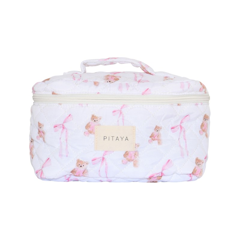 PITAYA Toilettaske Cute Teddy Large Print