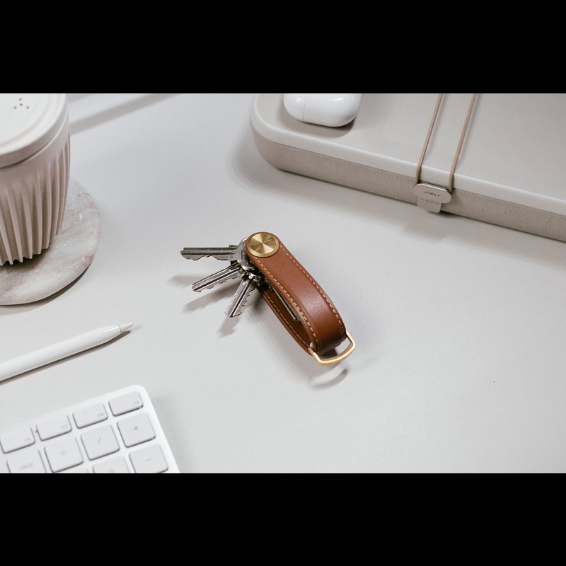 Orbitkey Nøgleholder Pro Brun/brun 2