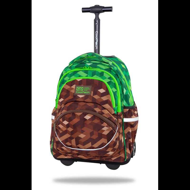 Coolpack Trolley Skoletaske Star City Grøn 1