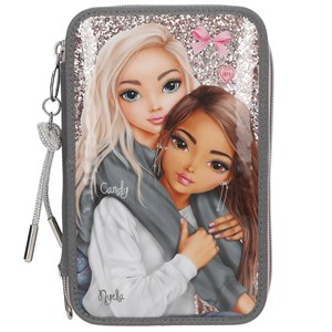 TOPModel Pennfodral 3-lags My BFF Silver