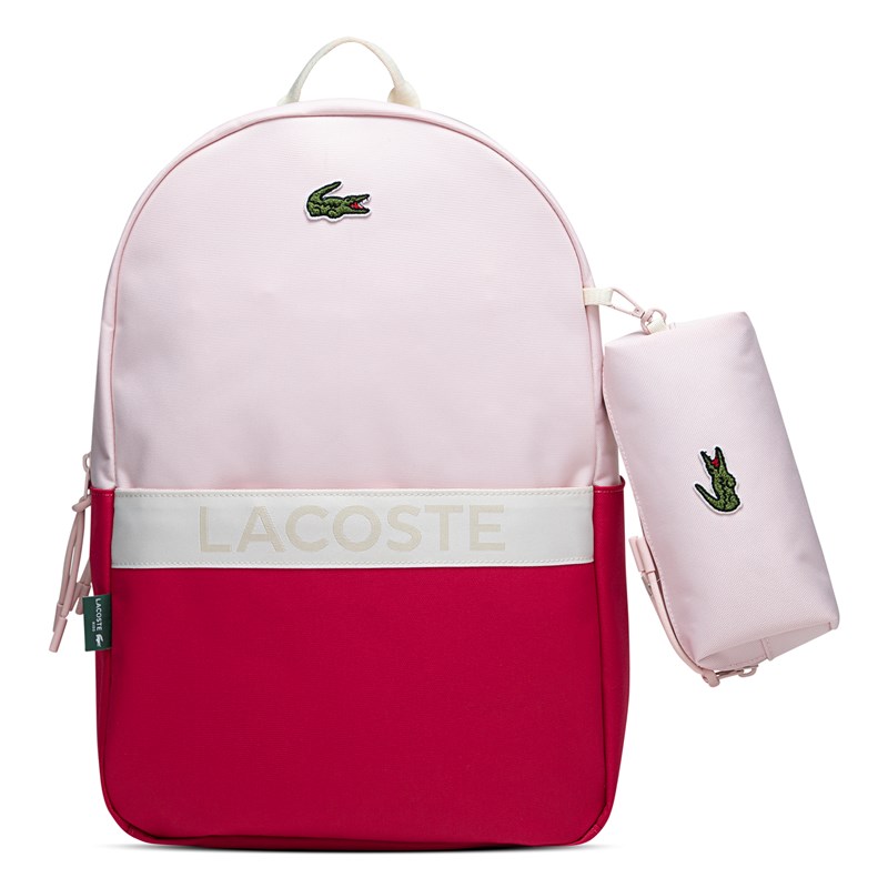 Lacoste Rygsæk med penalhus Rosa 1