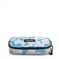Eastpak Penalhus Oval Single Blå/hvid 1
