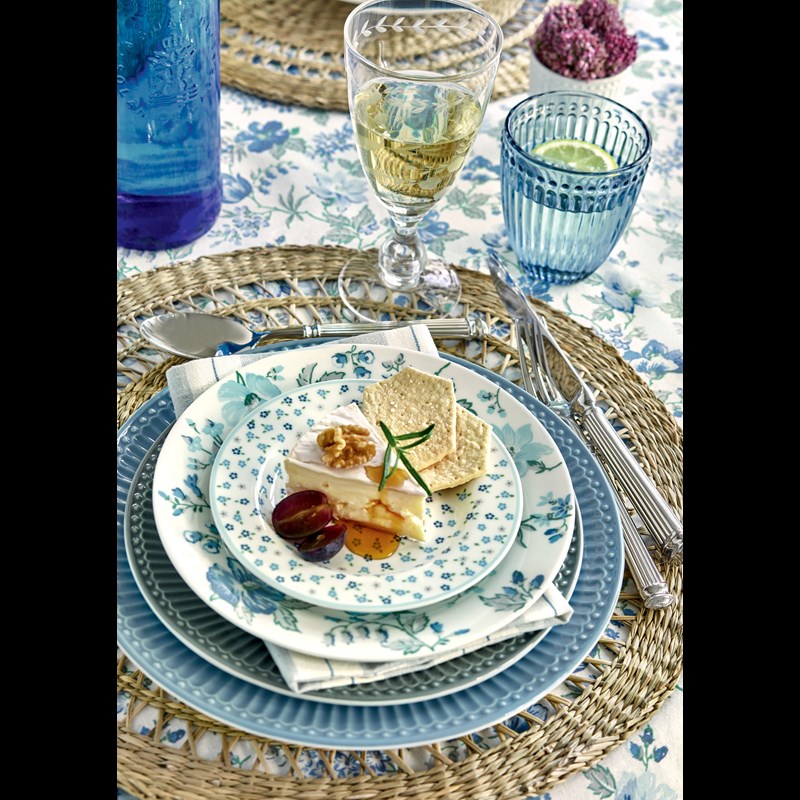 GreenGate Tallerken Donna Blå 3