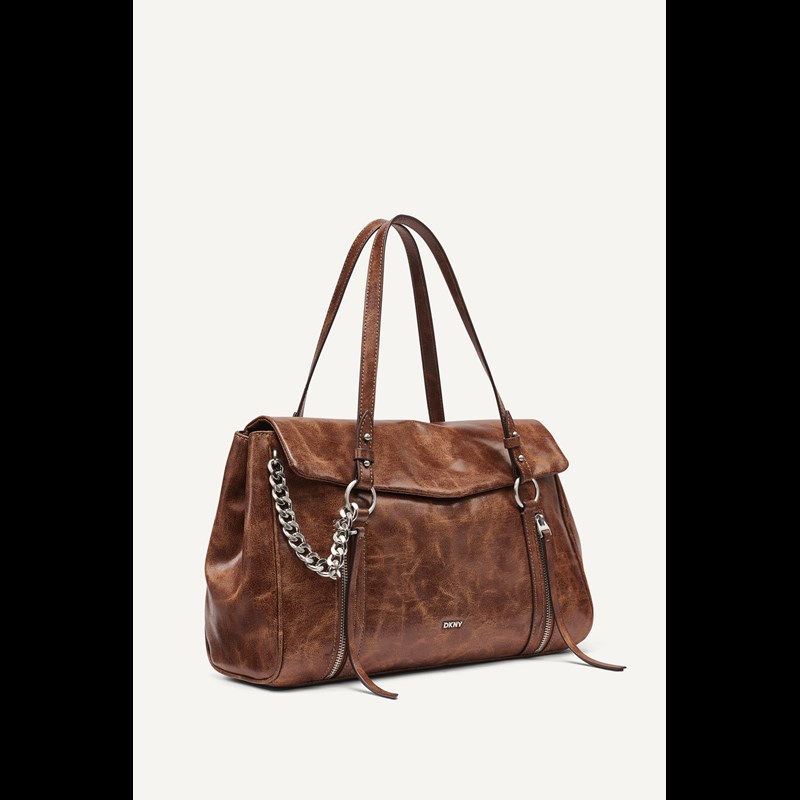 DKNY Skuldertaske Skye MD Brun/Beige 2