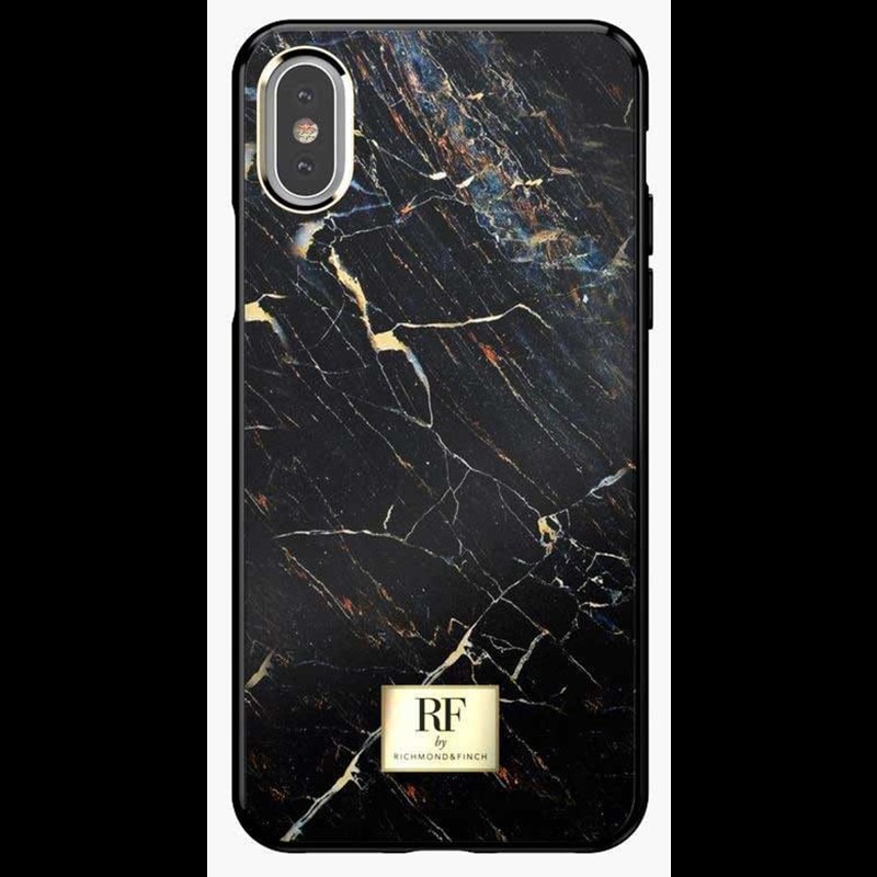 RF by Richmond&Finch Mobilcover Sort m/mønster iPhone X/XS 1
