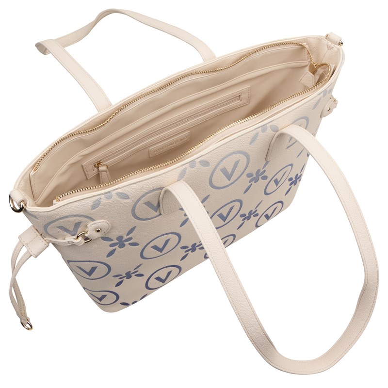 Valentino Bags Shopper Samba Re  Creme 4