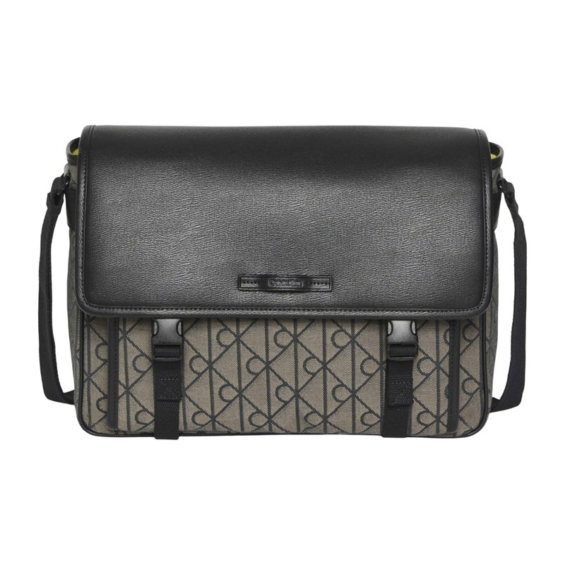 Calvin Klein Crossover Flap Laptop Svart/Beige 13" 1