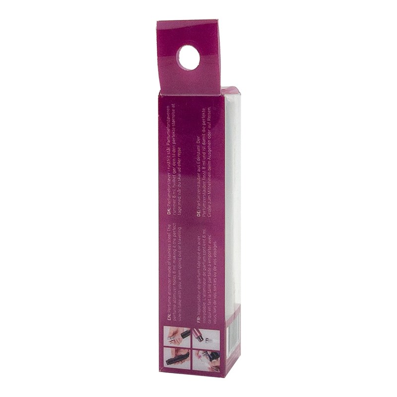 UNIQ Resesprayflaska 8 ml för parfy Svart 6
