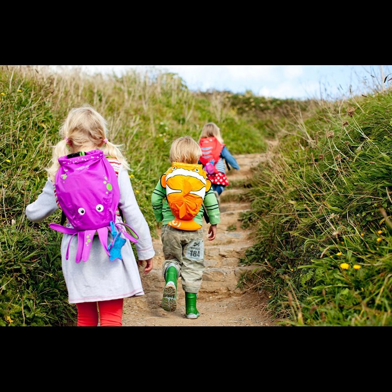 Trunki Rygsæk-PaddlePak Octopus Lilla 3