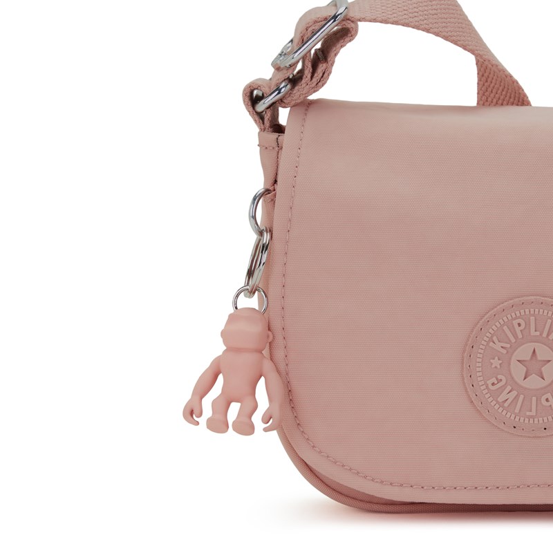 Kipling Axelväska Loreen Mini Rosa 5