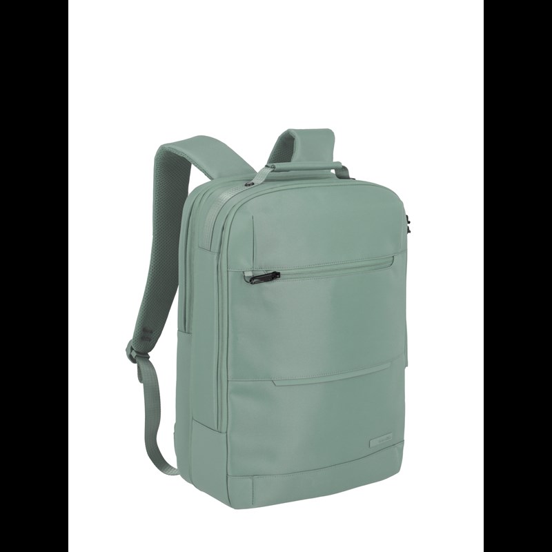 travelite WORKFLOOW backpack L, sage Grön/Taupe 15" 4