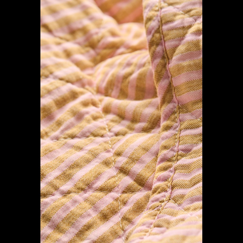 Ib Laursen Tæppe Quiltet Lyserød 3