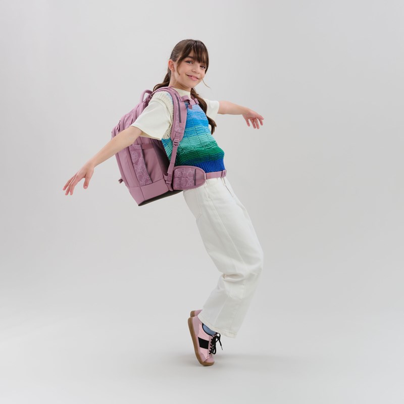 Satch Skoletaske Pack Magnolia Dream Rosa 8