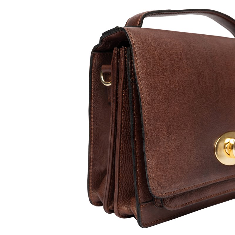 RE:DESIGNED Crossbody Alba Big M. Brun 5