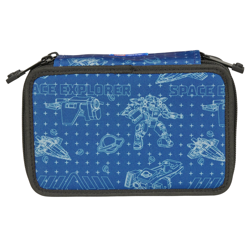 LEGO Bags Penalhus 3-lags Space Explorer Blå 2