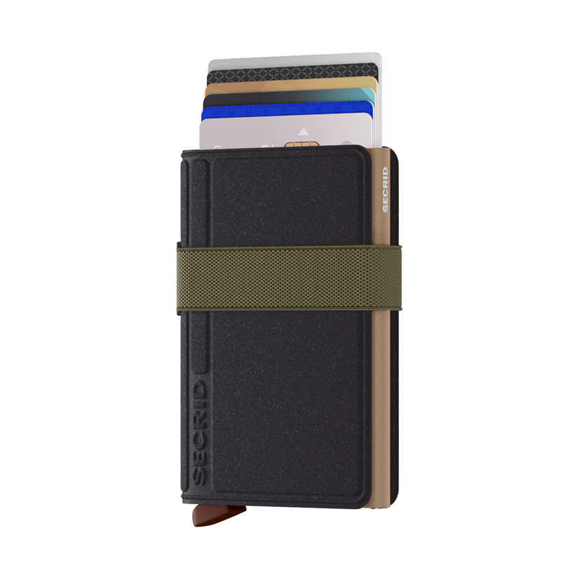 Secrid Korthållare Bandwallet Svart/Grön 5
