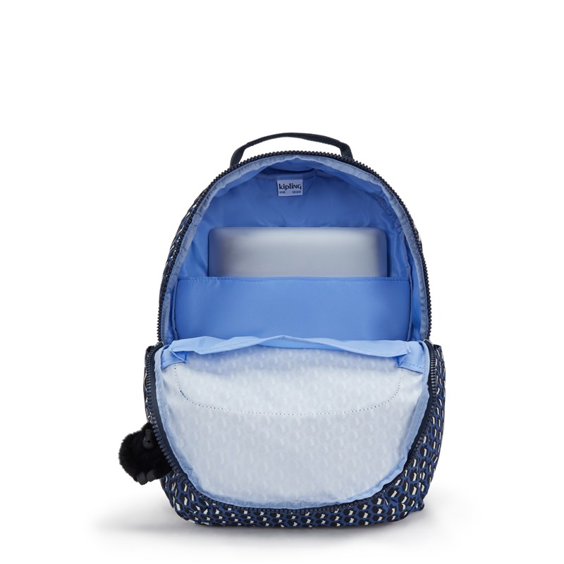 Kipling Ryggsäck Seoul Blå 13" 3