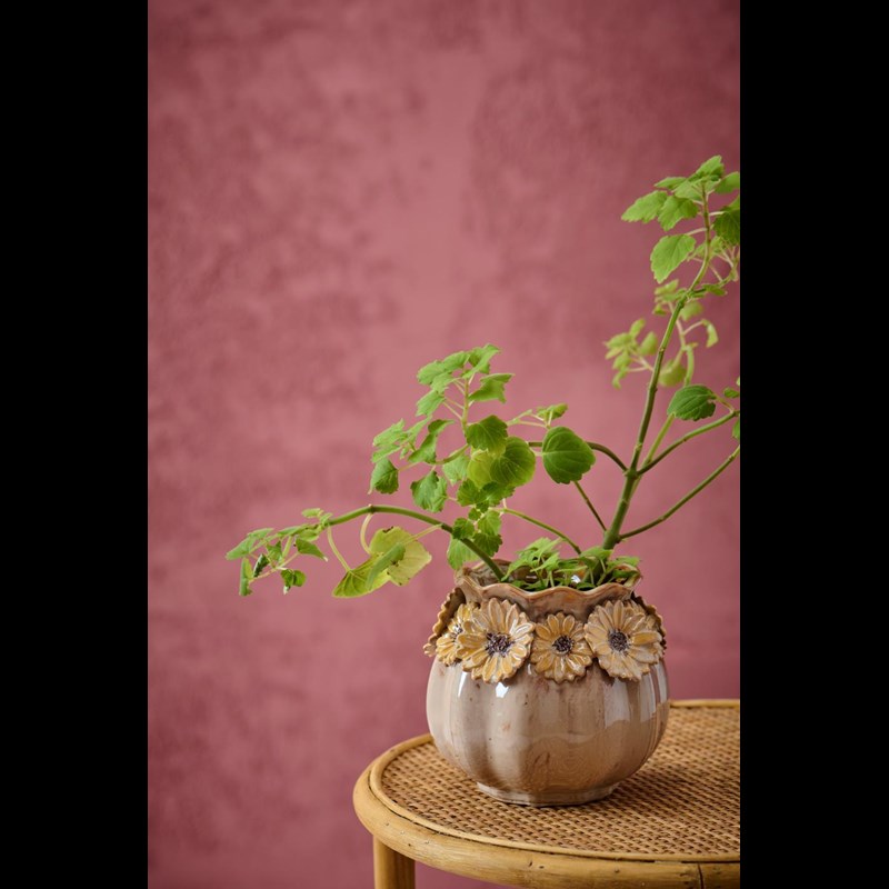 Ib Laursen Vase Glaseret Gul 2