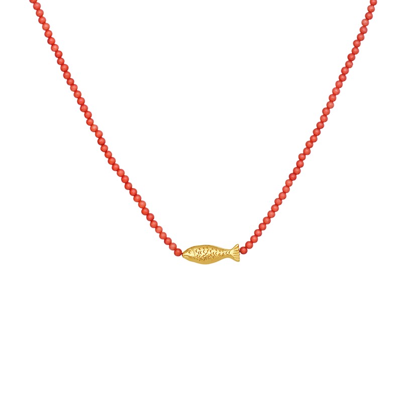 Maanesten Reef Necklace Guld 2