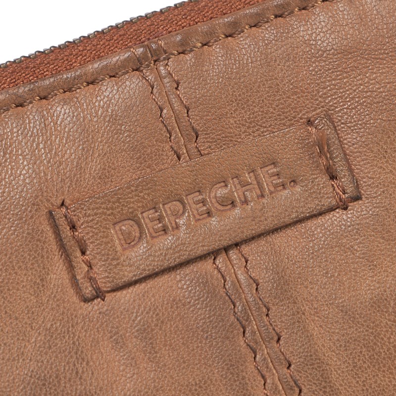 Depeche Clutch Cognac 3