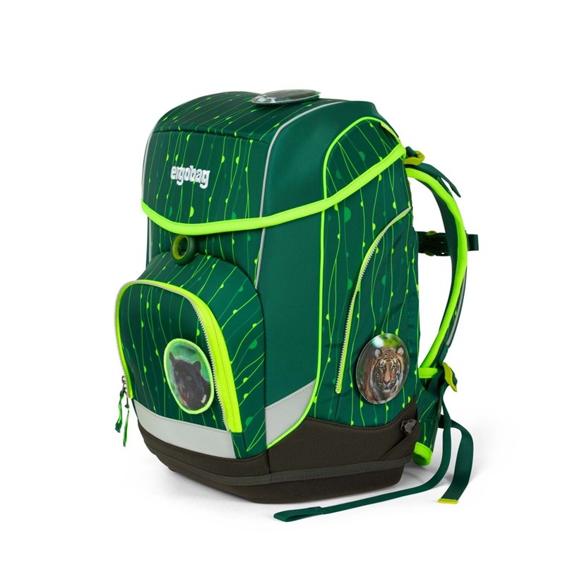 Ergobag Skoletaskesæt Cubo Lumi Grøn/Taupe 5