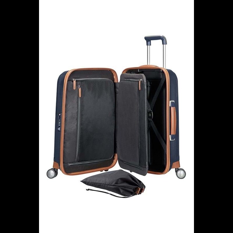Samsonite Resväska Lite Cube DLX M. blå 55 Cm 3