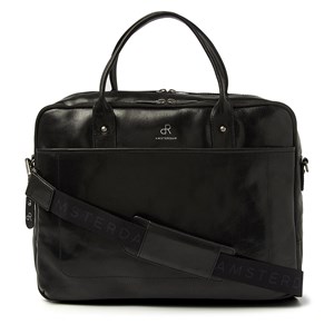 dR Amsterdam Computertaske 15" Sort