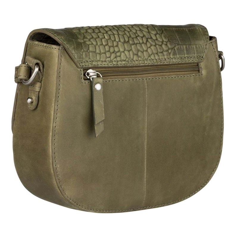 Burkely Crossbody Croco Cody L Grøn 4