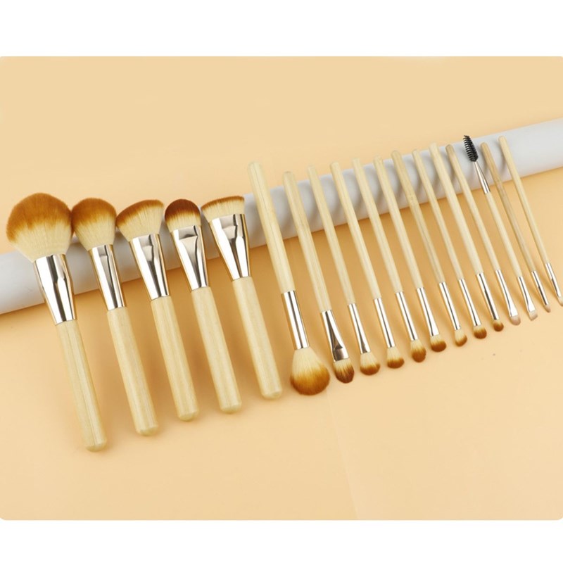 Technique Pro Makeupbørste Sæt Golden Bamboo Gylden 5