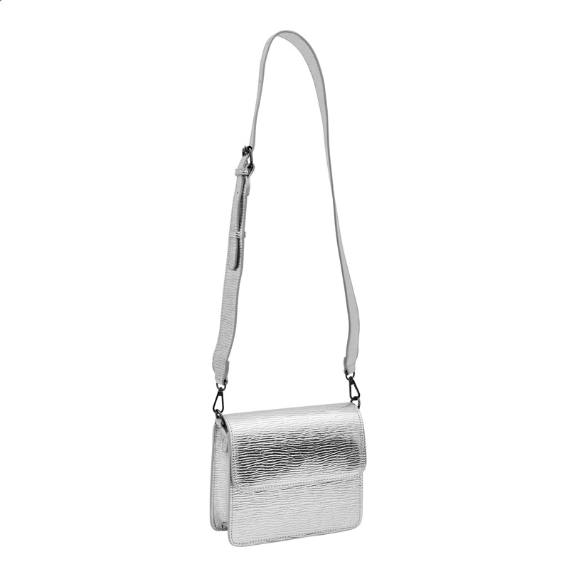 HVISK Crossbody Cayman Metallic Sølv 4