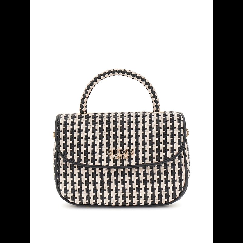 Guess Handväska Mirema Top Svartvitt 1