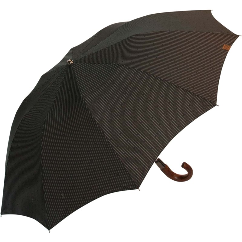 Hoffmann Paraply kort automatisk Stribet