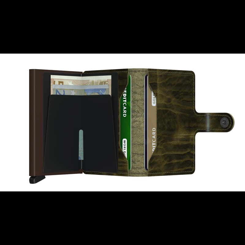 Secrid Kortholder Mini wallet Oliven Grøn 3