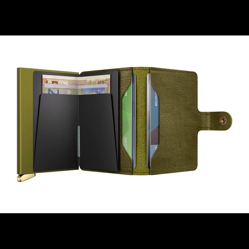 Secrid Kortholder Miniwallet Basco Oliven 2