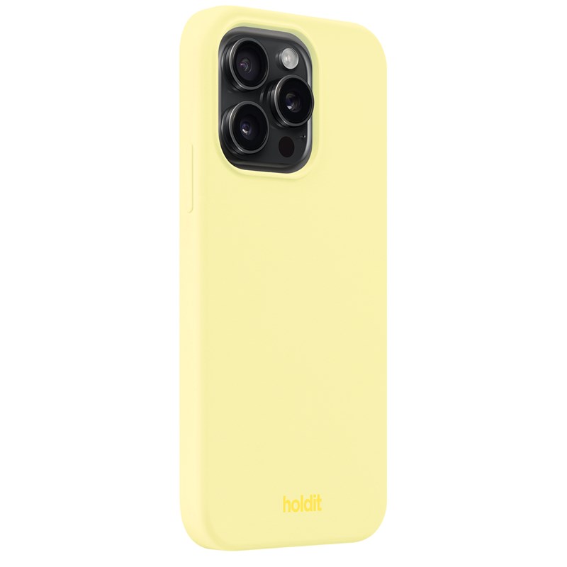 Holdit Mobilcover Lemonade Gul iPhone 14 Pro 3