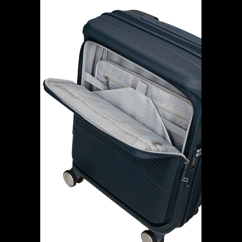 Samsonite Kuffert Paralux HS M. blå 55 Cm 5