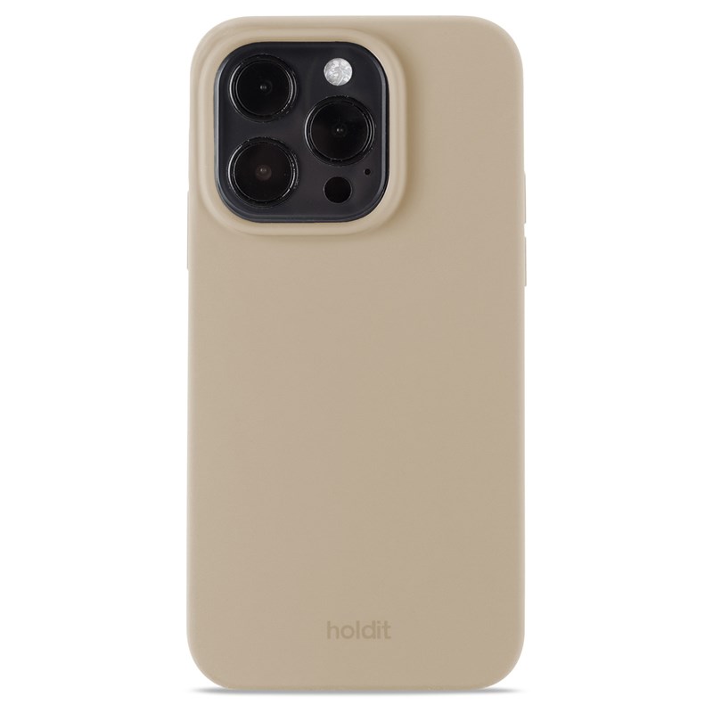 Holdit Mobilcover Latte Beige Beige iPhone 14 Pro 1