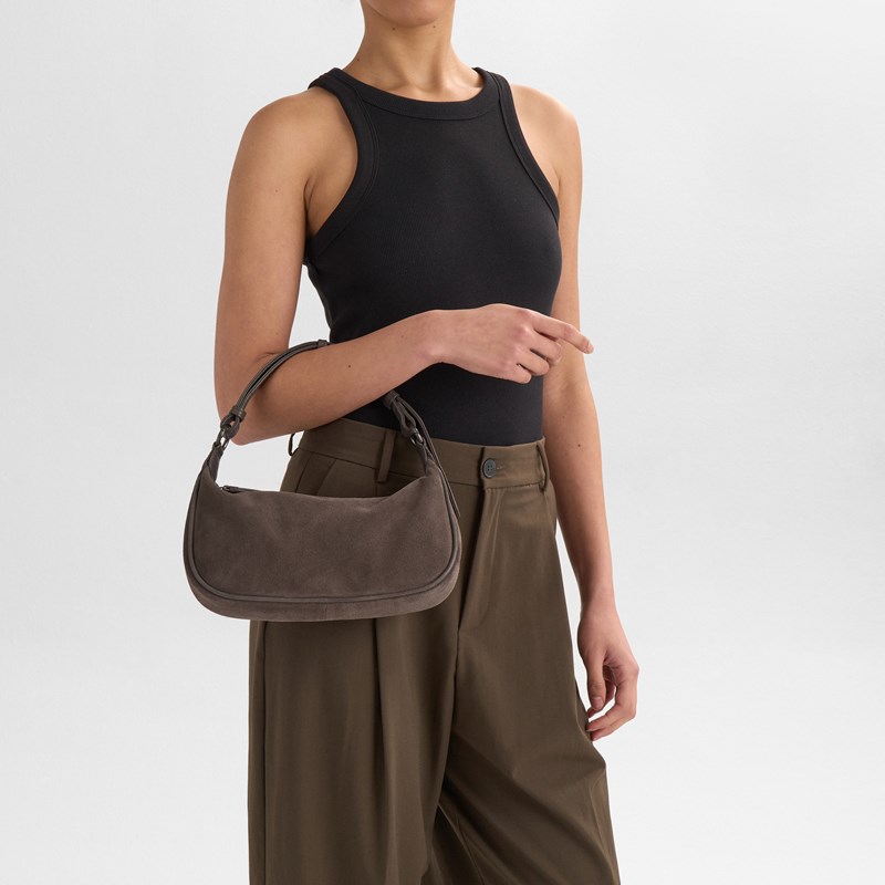 MARKBERG Crossbody Mini MuseMBG Suede Brun/brun 2