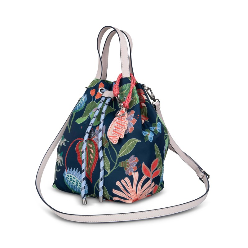 Oilily Håndtaske Drawstring Blå 2