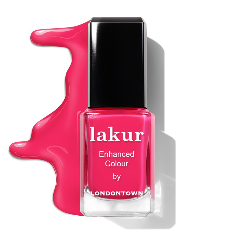Londontown Neglelak Queen of Hearts Mørk Pink 4