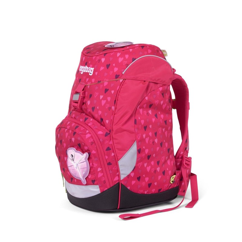 Ergobag Skoletaske Prime Horseshoe Mørk Rosa 2