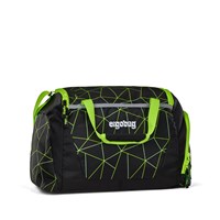 Ergobag Sportstaske CyBear Race Sort- Neon 1