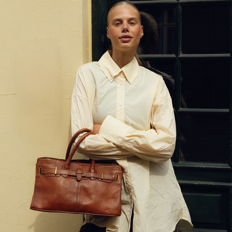 RE:DESIGNED Crossbody Mada Small Brun 7