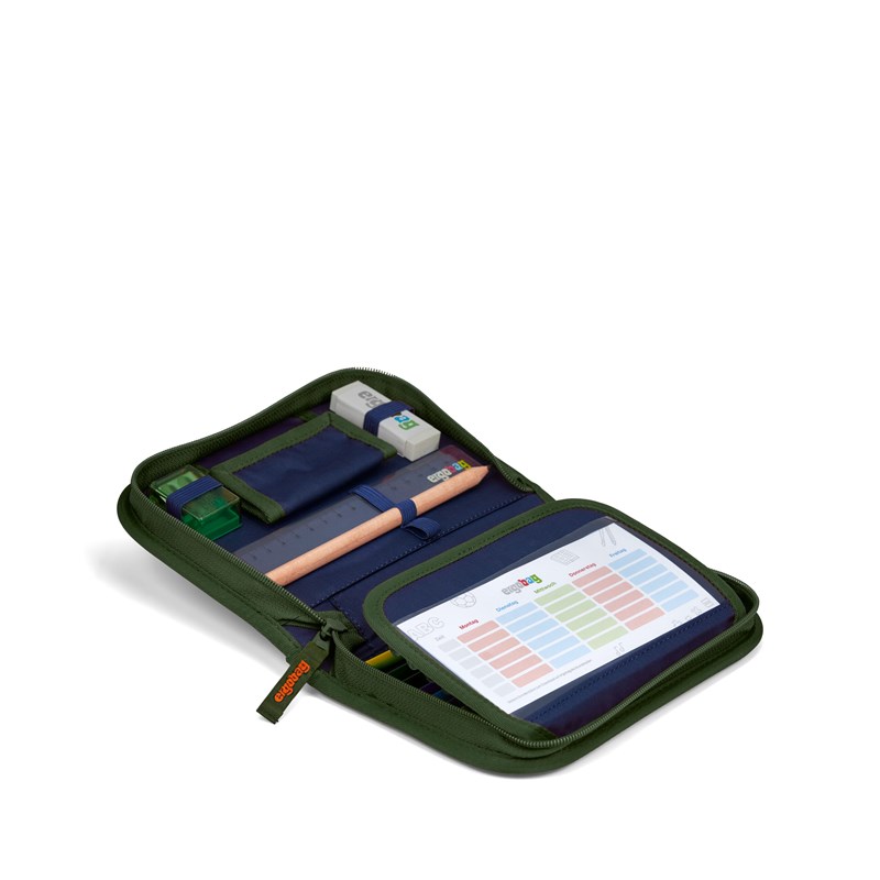 Ergobag Penalhus ExBeardition Grøn/orange 3