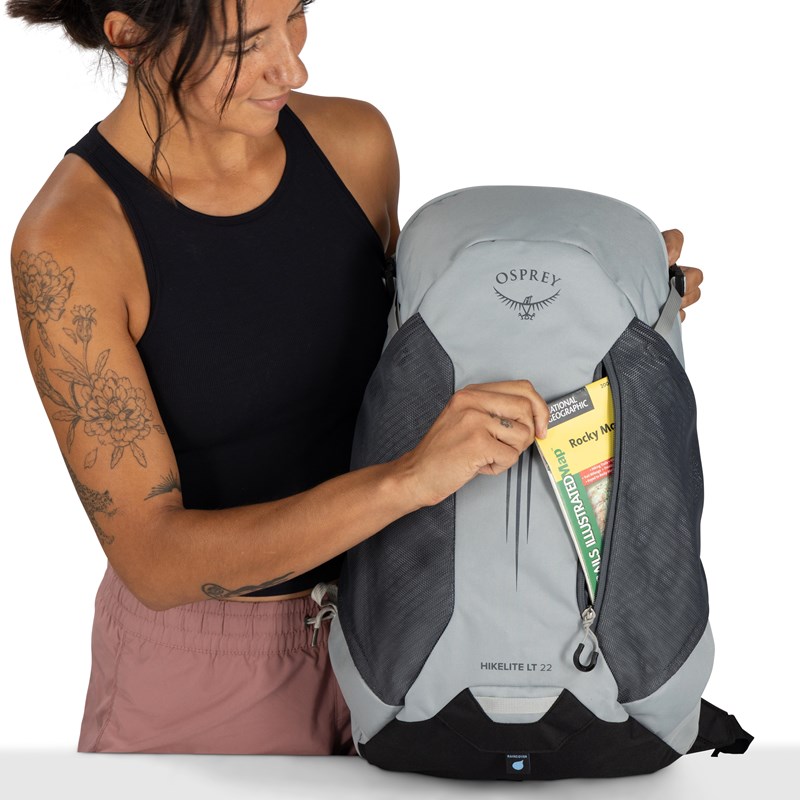 Osprey Vandrerygsæk Hikelite LT 22  Sølv 6