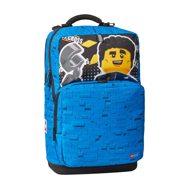 LEGO Bags Skolväska Optimo+ City Police Blå/Svart 3