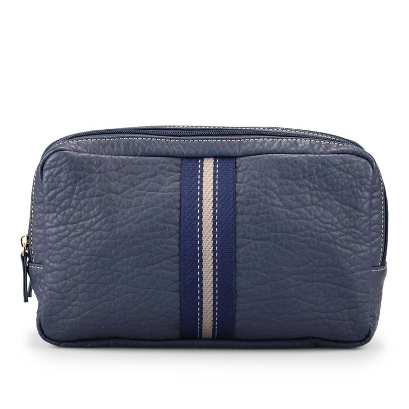 Vittorio Toilettaske - herre Blå strib 1